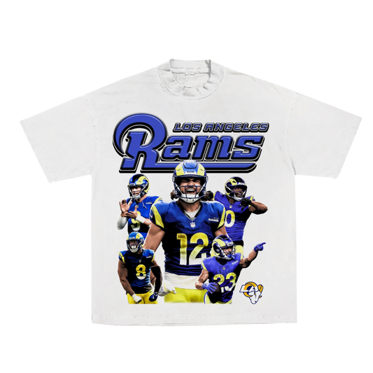 Los Angeles Rams "Game-Day" Graphic Tee White