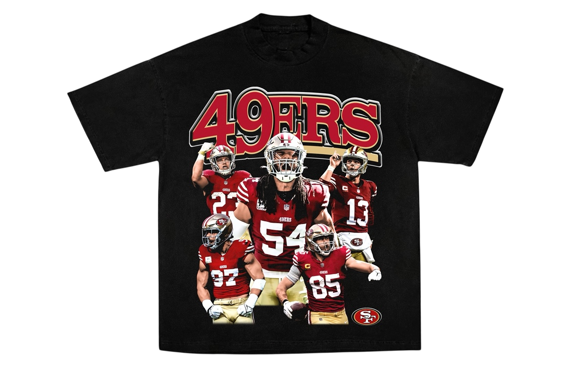 49ers "Game-Day" Graphic Tee Black
