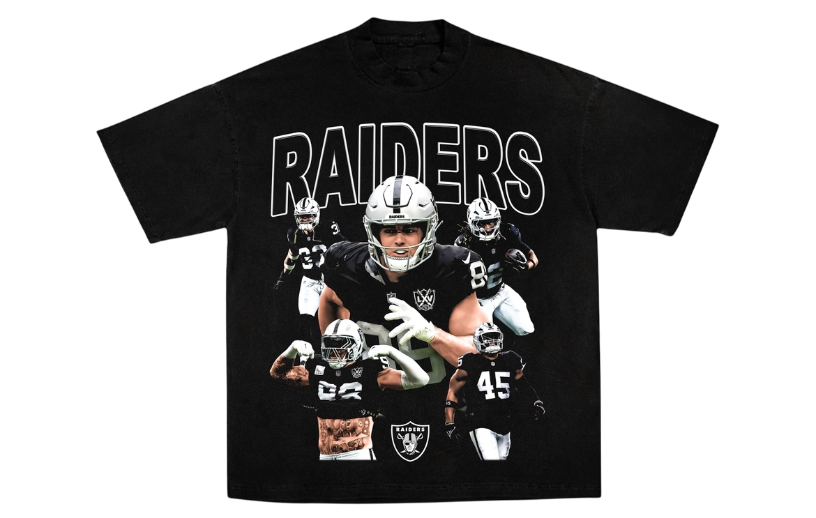 Raiders "Game-Day" Graphic Tee Black