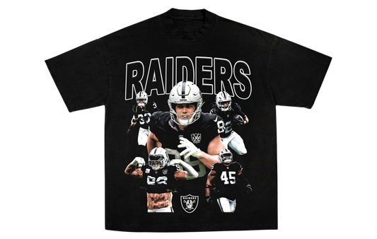 Raiders "Game-Day" Graphic Tee Black