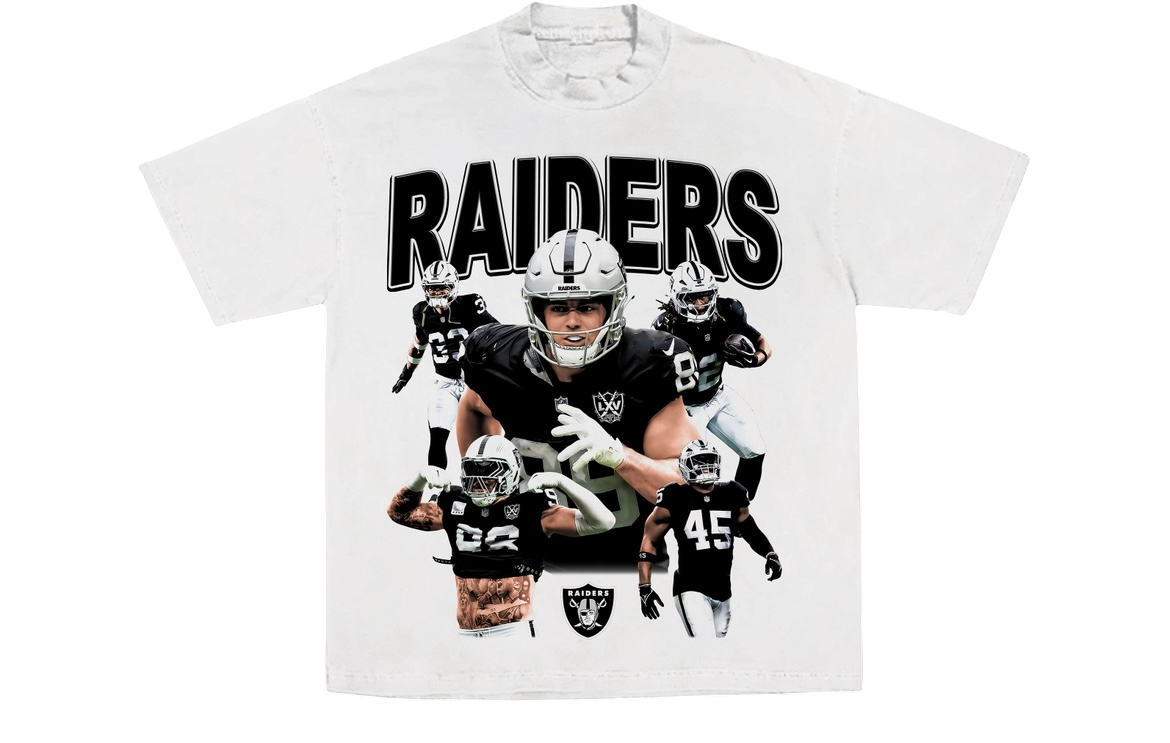 Raiders "Game-Day" Graphic Tee Black
