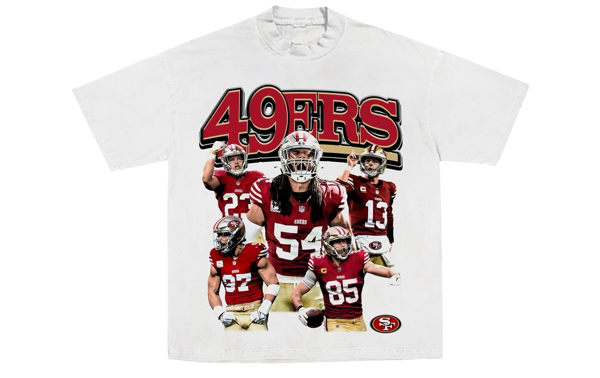 49ers "Game-Day" Graphic Tee White