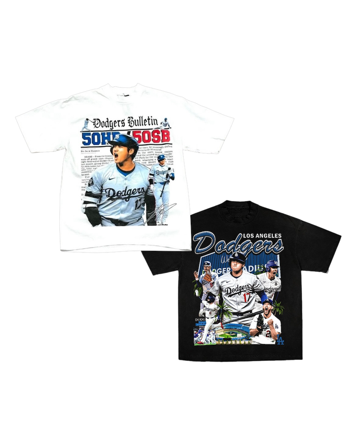 Los Angeles Dodgers "Bleed Blue" Graphic Tee Pack