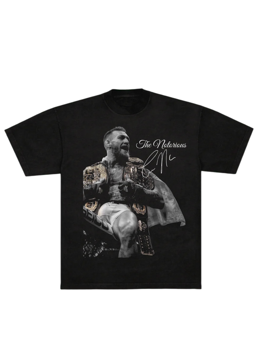 Conor Mcgregor "Notorious 2X Champ"  Graphic Tee