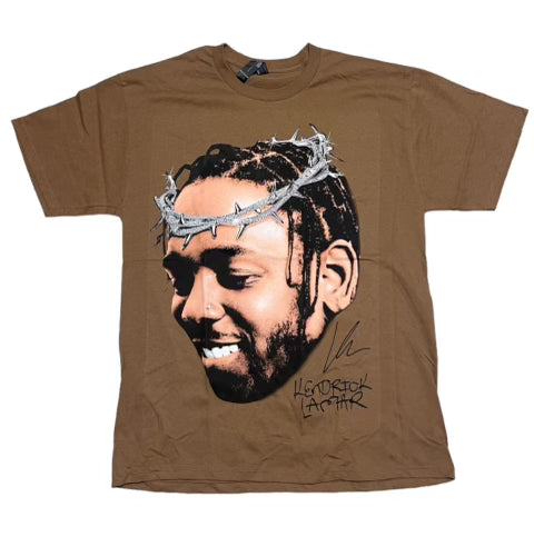 Kendrick Lamar Mocha "West Coast King" Graphic Tee