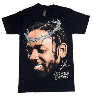 Kendrick Lamar Black "West Coast King" Graphic Tee