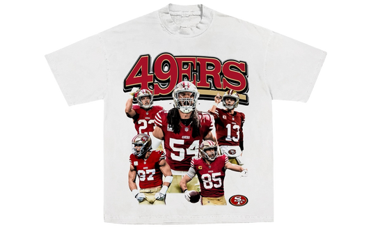 49ers "Game-Day" Graphic Tee White