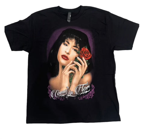 Selena "Como La Flor" Graphic Tee