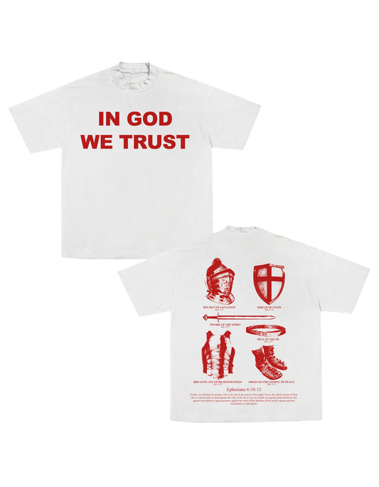 "Armor Up" In God We Trust Tee
