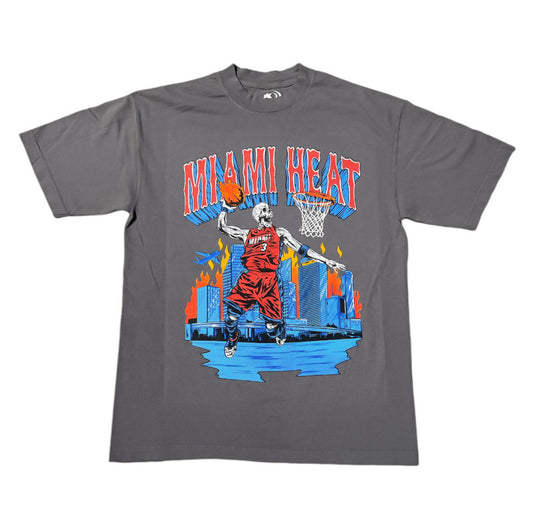 Dilemma Sky High Heat Tee Concrete